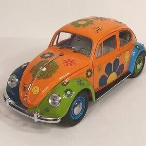 フランクリンミント1967 volkswagen cabriolet 1967 VOLKSWAGEN CABRIOLET FRANKLIN MINT DIE CAST 1:24 RED